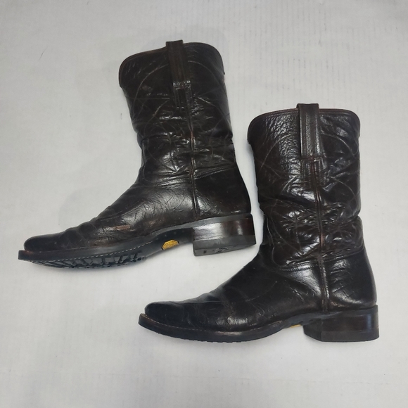 Vibram Men Brown Boots Size 8.5 main image 13